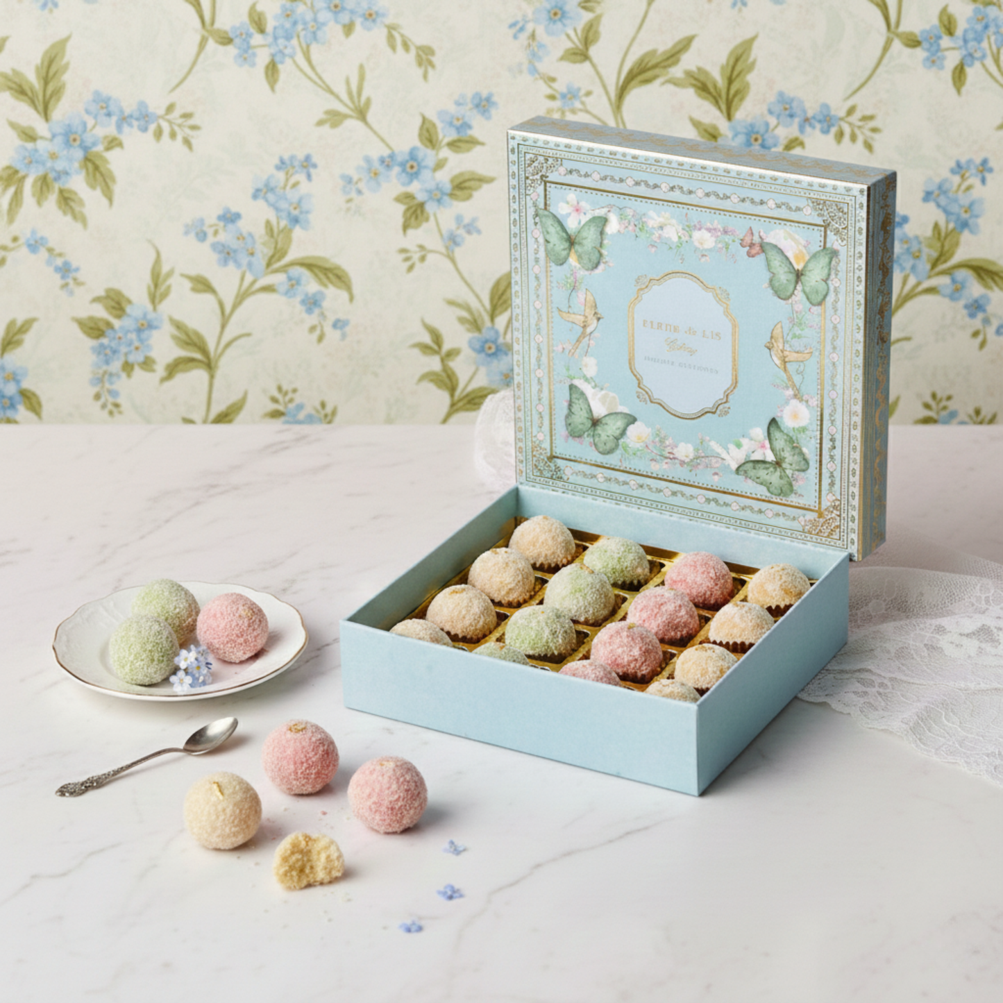 Assorted Coconut Marzipans- 16 pcs