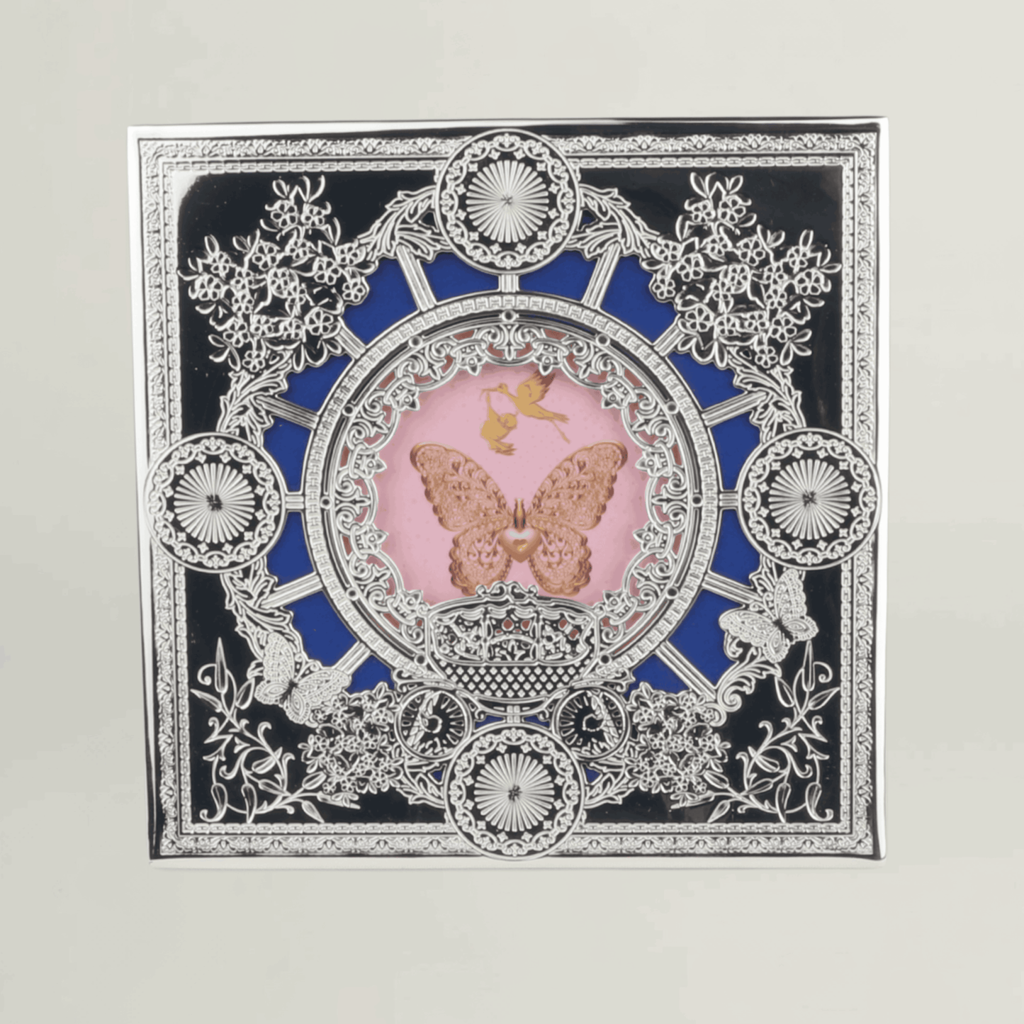 Baby Pram Frame Fleur de Lis