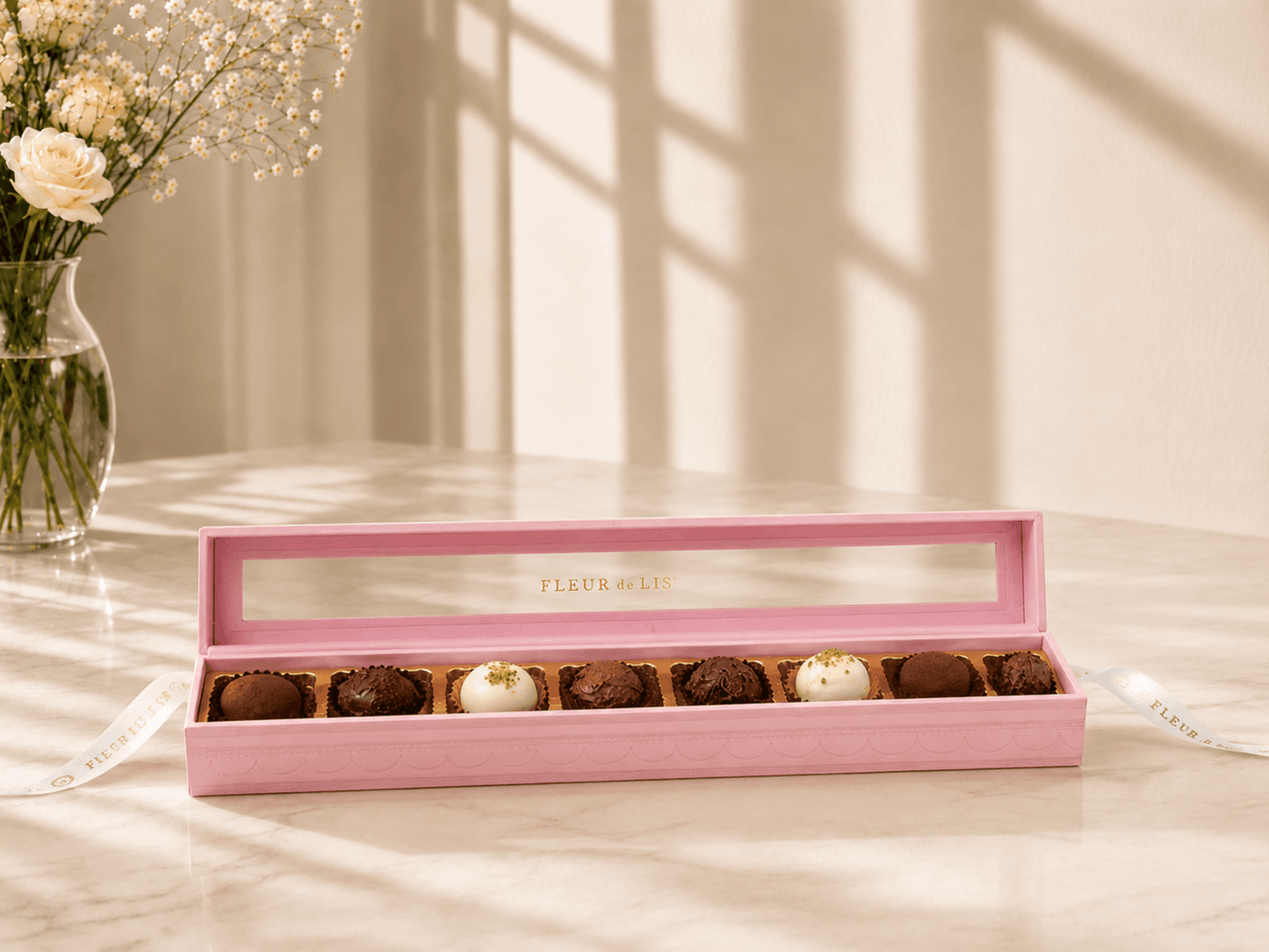 Delight Truffle Assortment (8 Pcs) Fleur de Lis