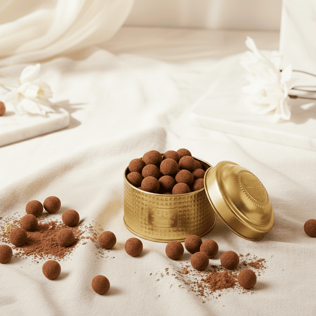 Hazelnut Trio Fleur de Lis