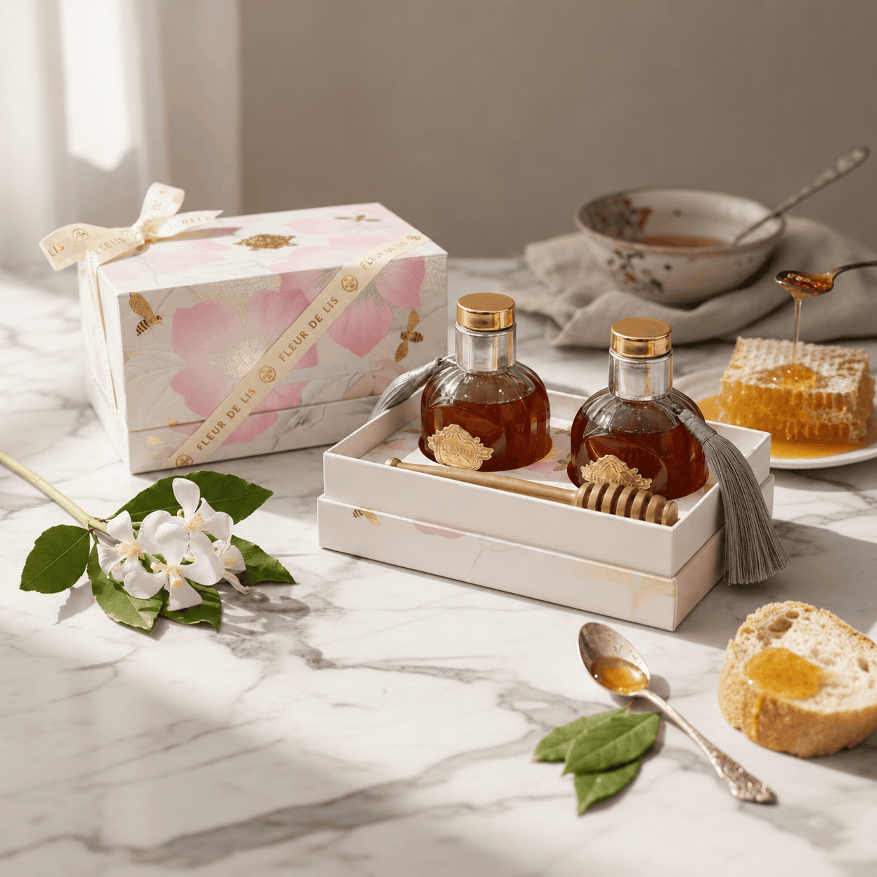 Fleur De Lis Organic Honey Gift Set Fleur de Lis