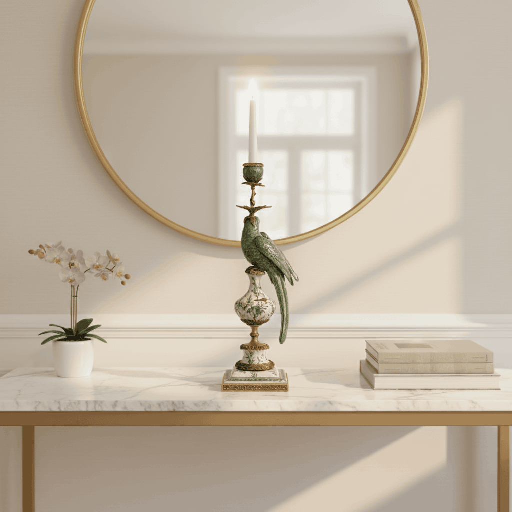 Luxury Porcelain Fleur de Lis