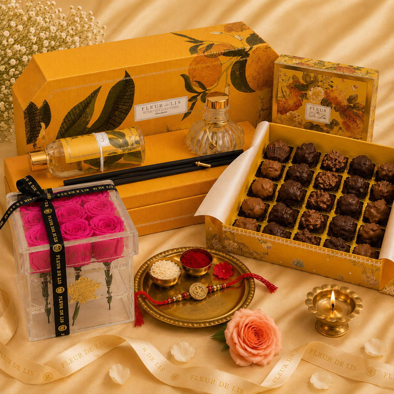 Rakhi Hampers - Fleur de Lis