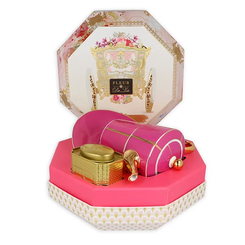 Pink Rose – Tea-for-One Gift Set Fleur de Lis
