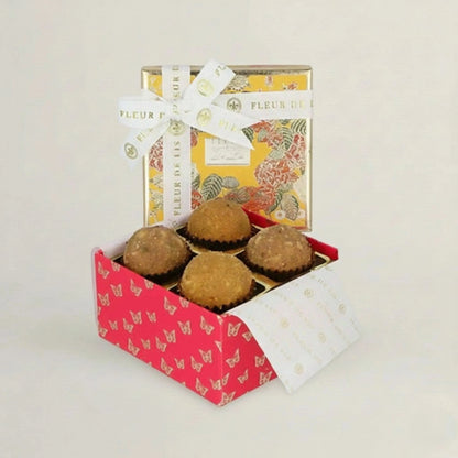 Assorted Mithai Gift Box (4 pcs) Fleur de Lis