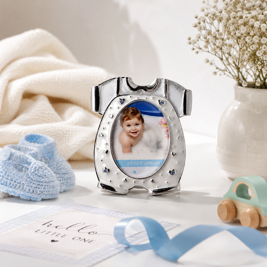 Elegant Baby Onesie Photo Frame