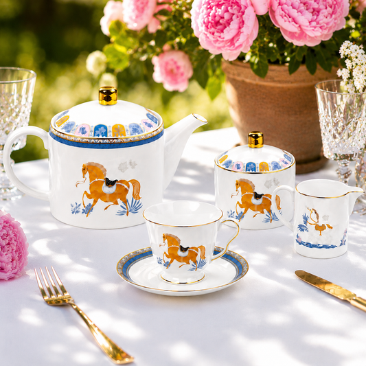 Maison Fleur – 15 Piece Luxury Tea Serveware Set