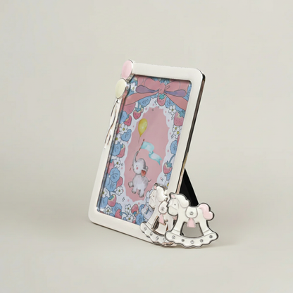Elephant Baby Photo Frame – 3D Rocking Horse