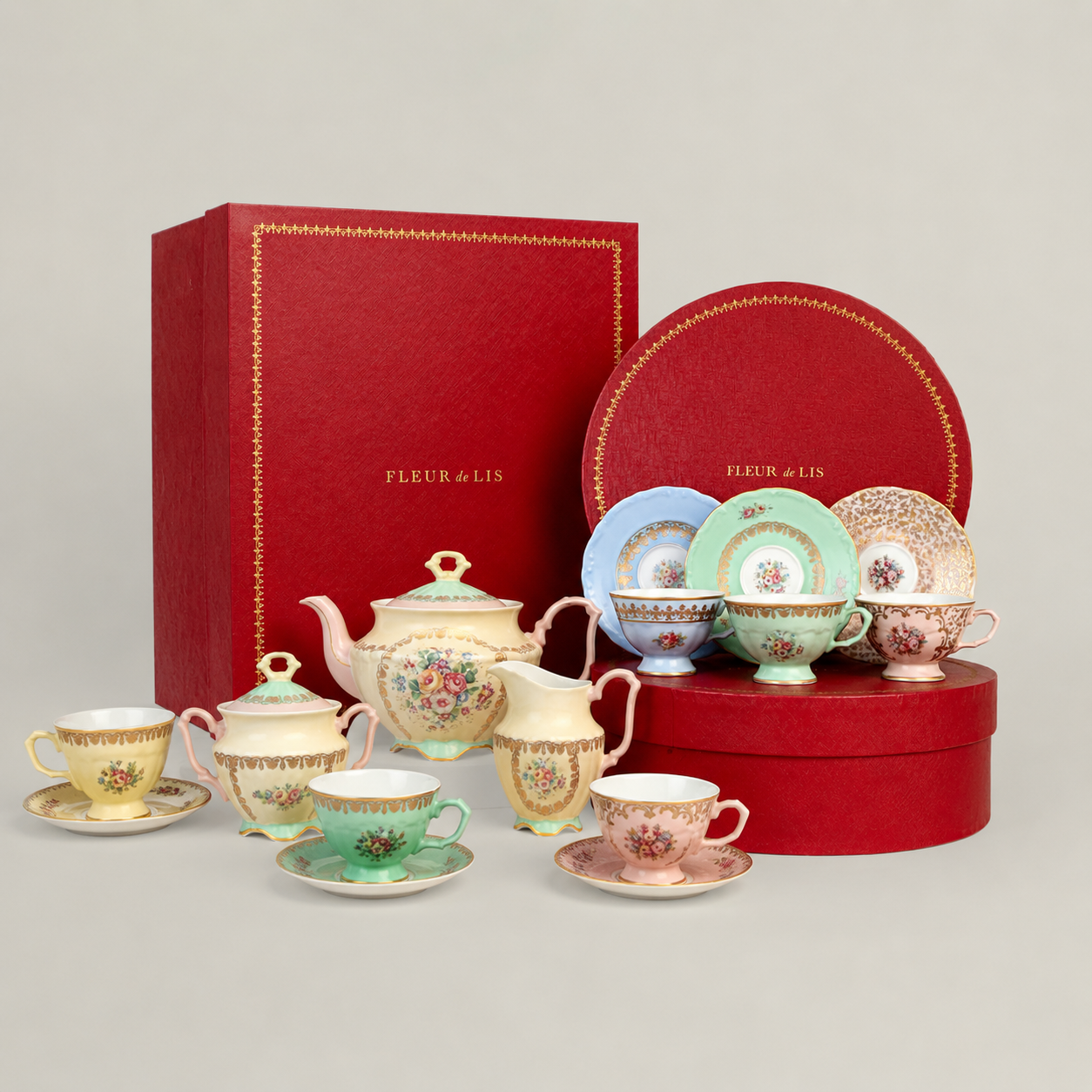 Tea Cup & Saucer Set