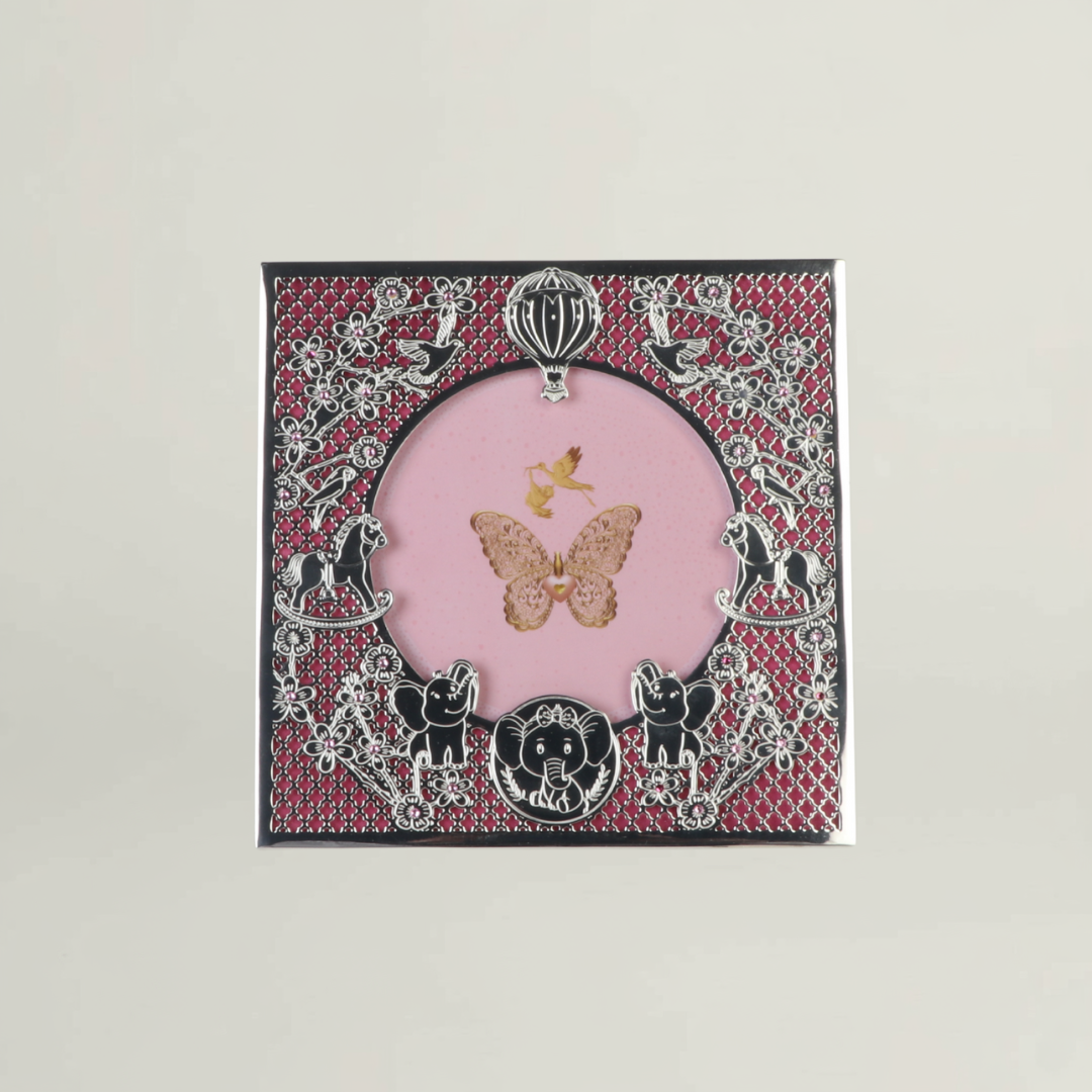 Gajraj Garden Silver Frame