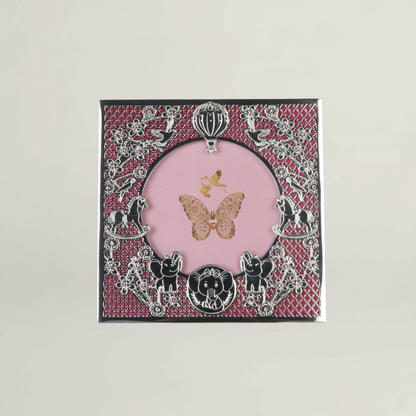 Gajraj Garden Silver Frame