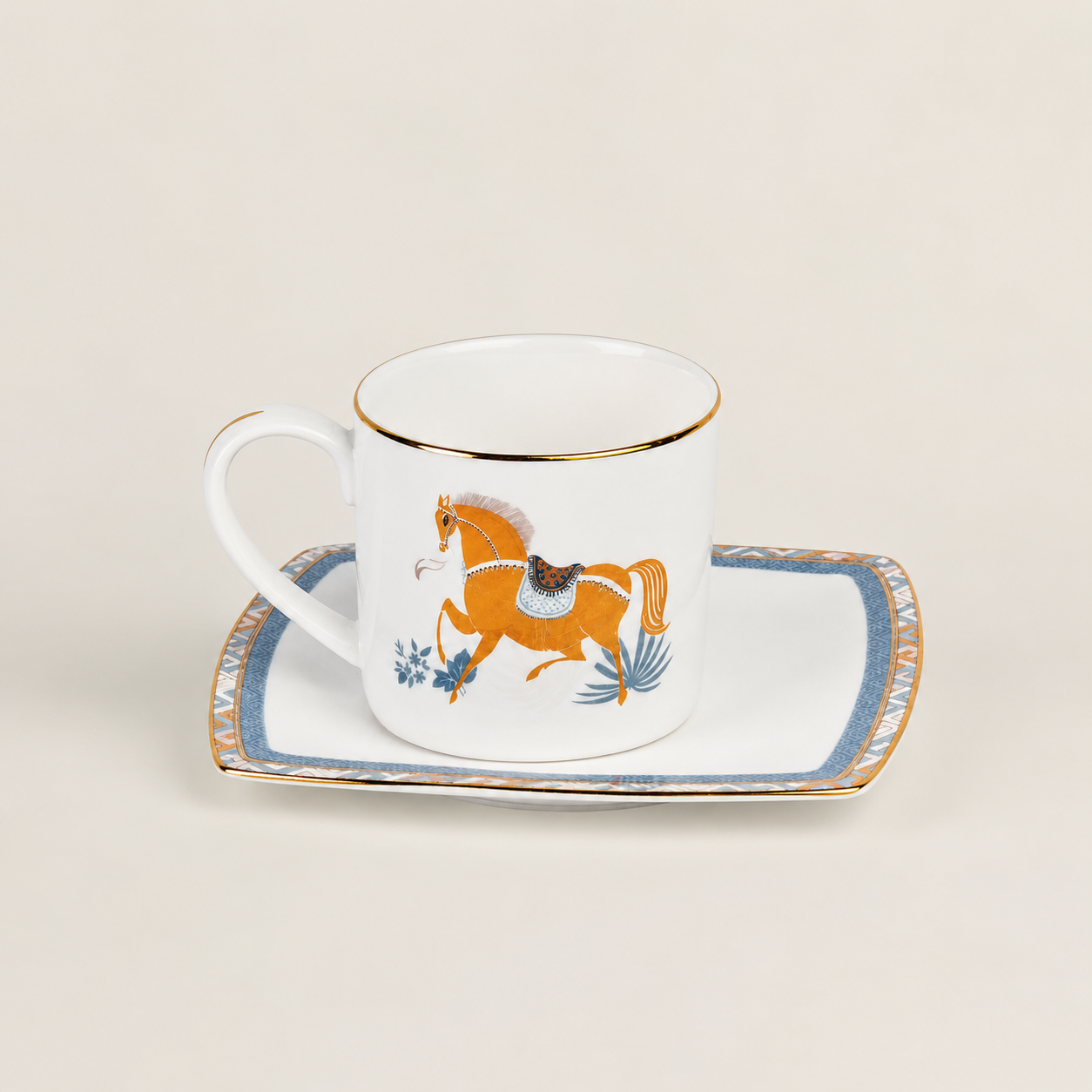 Maison Fleur – 6 Pcs Coffee Cup & Saucer Set