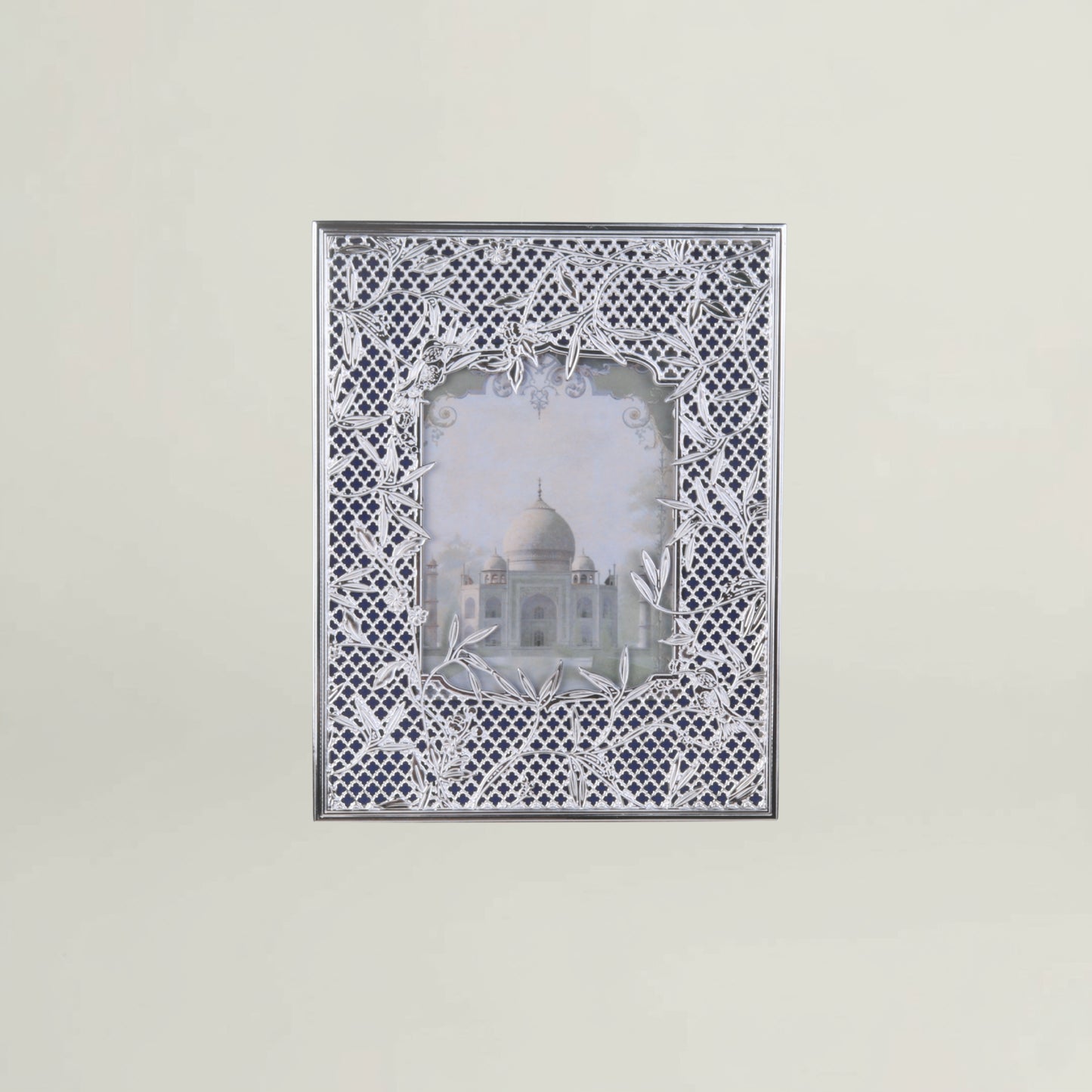 Royal Leaf Silver Photo Frame