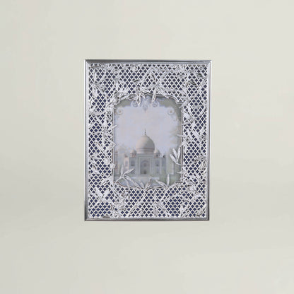 Royal Leaf Silver Photo Frame