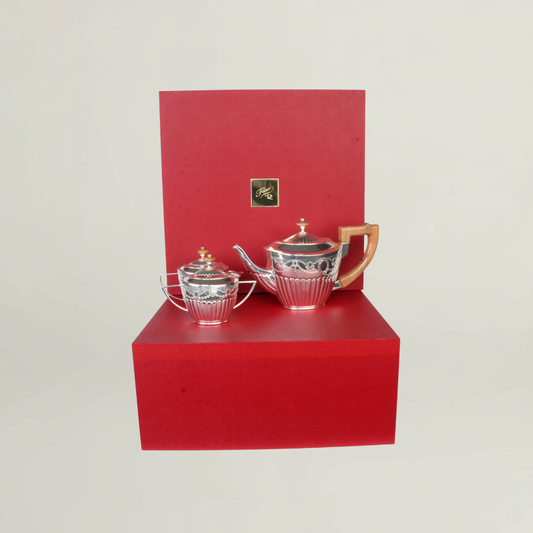 Regal Heritage Silver Tea Set (3-Piece)