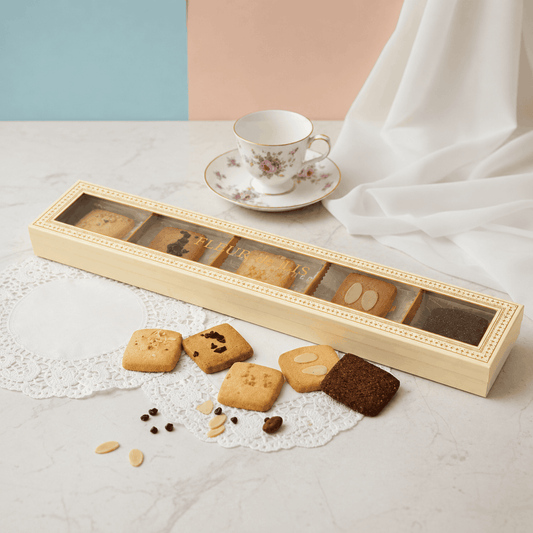 Delight Cookie Box Fleur de Lis
