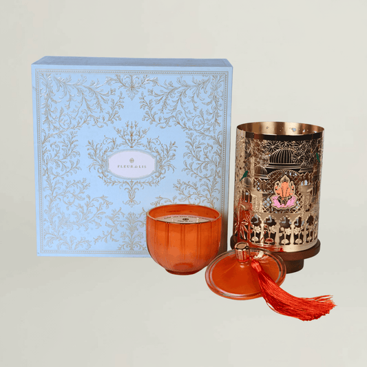 Divine Glow Candle Set Fleur de Lis