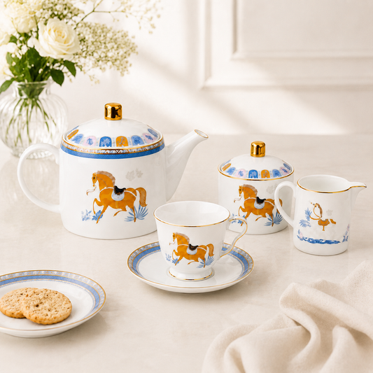 Maison Fleur – 15 Piece Luxury Tea Serveware Set