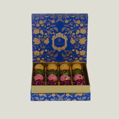 Assorted Mithai Gift Box (16 pcs)