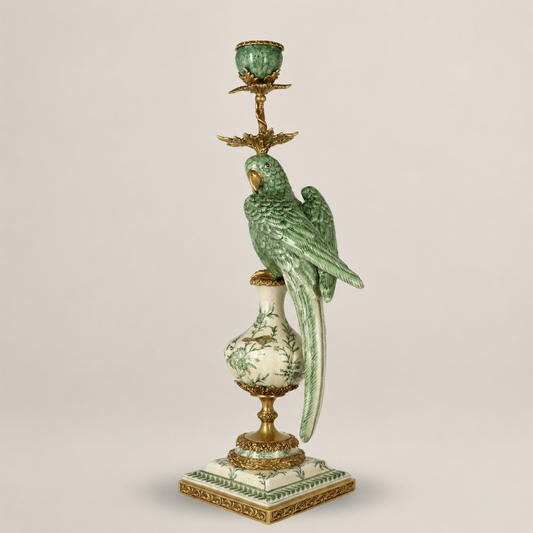 Loro Lume Porcelain Candle Stand