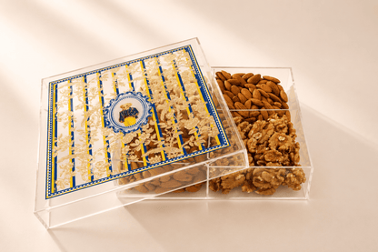 Rakhi Dryfruit Delight Fleur de Lis