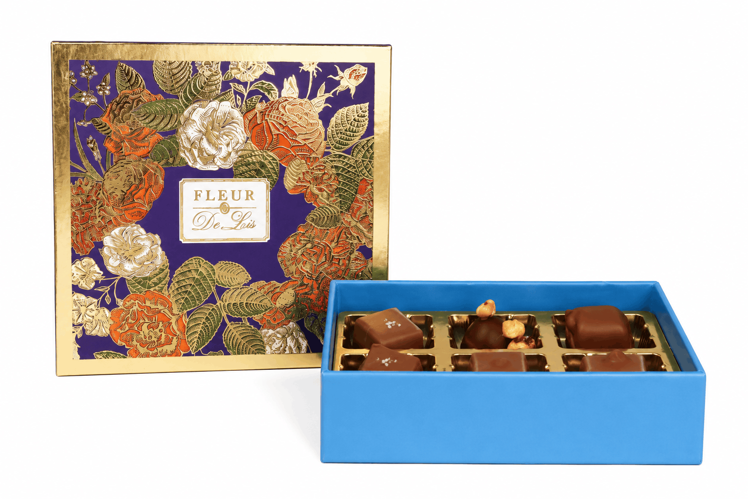 Rakhi Dryfruit Delight Fleur de Lis