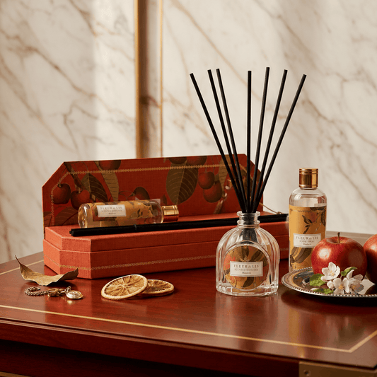 Scented Diffuser Set - Mandarin Fleur de Lis