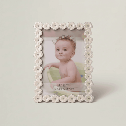 Starlit Bunny Frame Fleur de Lis