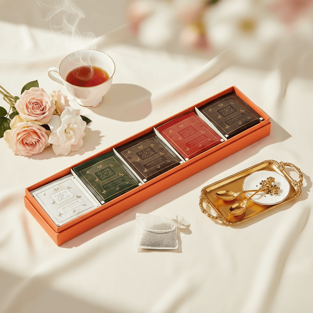 Tea Sachet - 25 pcs Fleur de Lis