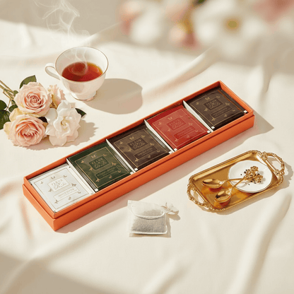 Tea Sachet - 25 pcs Fleur de Lis