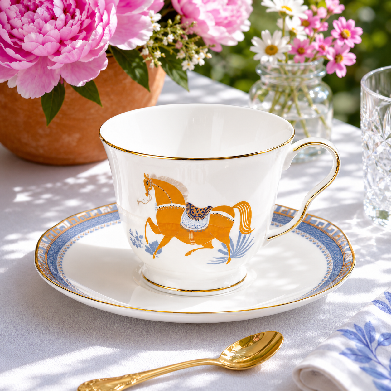 Maison Fleur – 15 Piece Luxury Tea Serveware Set